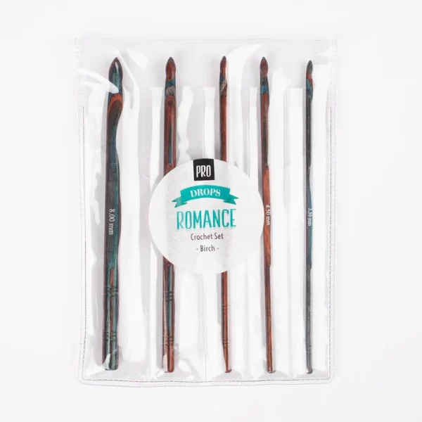15cm Drops Pro Romance medinių vąšelių rinkinys